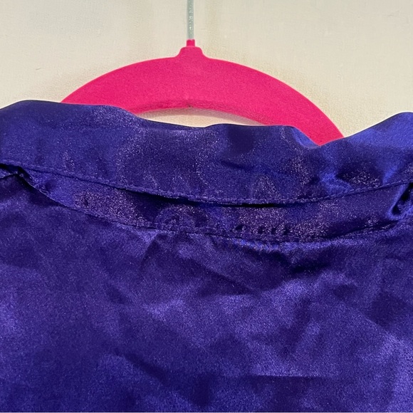 Vintage Victoria Secret purple gold label nightgown M/L - Picture 10 of 12